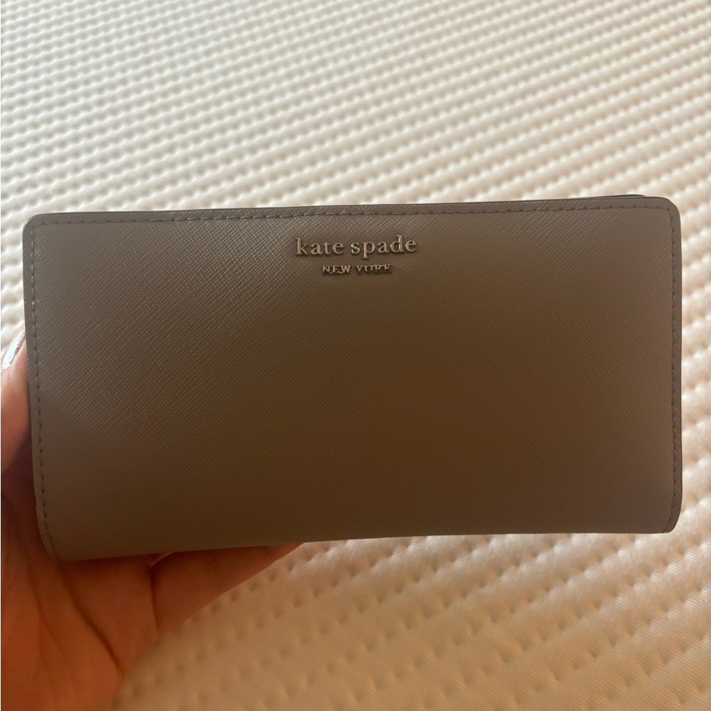 Kate spade wallet in gray